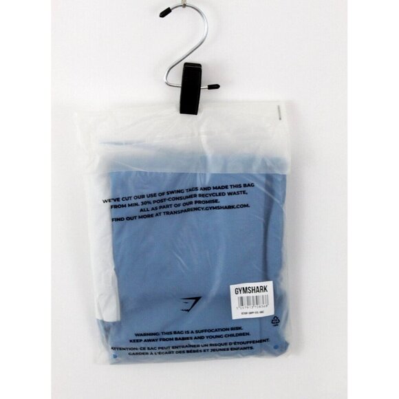 Gymshark Women Leggings Training Pants Exercise Fitness Coastal Blue Size 2XL - Picture 2 of 14